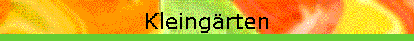 Kleingrten